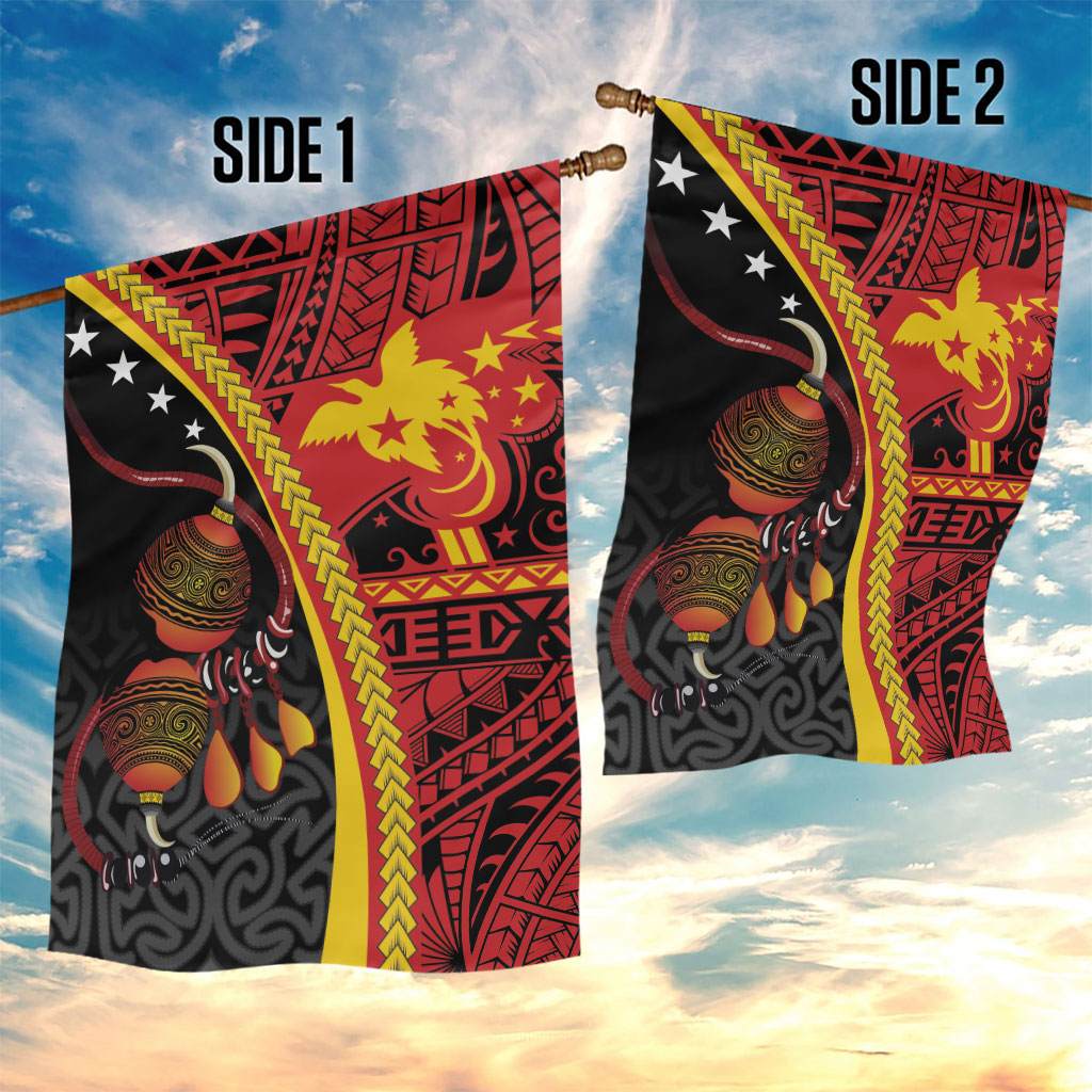 Papua New Guinea Independence Garden Flag PNG Bagi and Lime Pot LT7 - Polynesian Pride