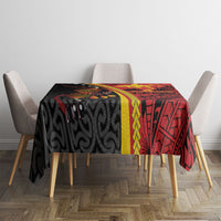 Papua New Guinea Independence Tablecloth PNG Bagi and Lime Pot LT7 - Polynesian Pride