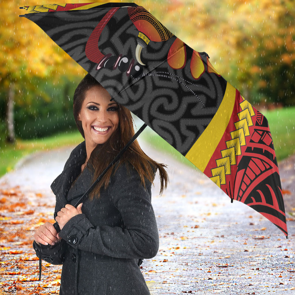 Papua New Guinea Independence Umbrella PNG Bagi and Lime Pot LT7 - Polynesian Pride