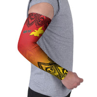 Papua New Guinea 1975 To The Future Personalised Arm Sleeves Sepik Masks LT7 - Polynesian Pride