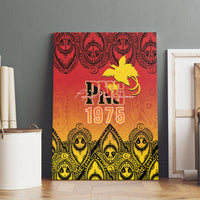 Papua New Guinea 1975 To The Future Canvas Wall Art Sepik Masks LT7 - Polynesian Pride