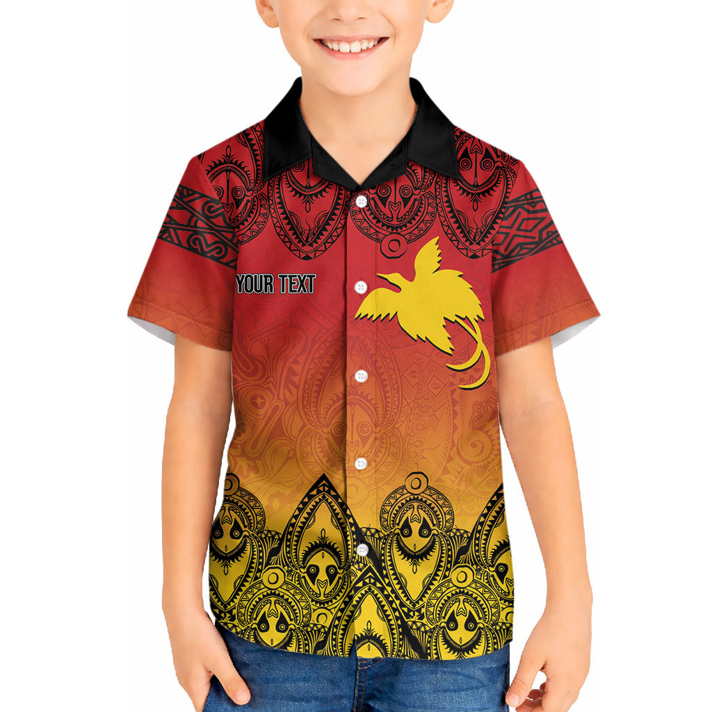 Papua New Guinea 1975 To The Future Personalised Hawaiian Shirt Sepik Masks LT7 - Polynesian Pride