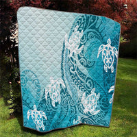 Polynesia Turtle Quilt Watercolor Abstract Style LT7 - Polynesian Pride