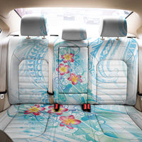 Sea Blue Polynesian Jellyfish Back Car Seat Cover Watercolor Glows - Polynesian Pride