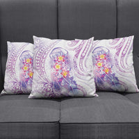 Lavender Polynesian Jellyfish Pillow Cover Watercolor Glows LT7 - Polynesian Pride