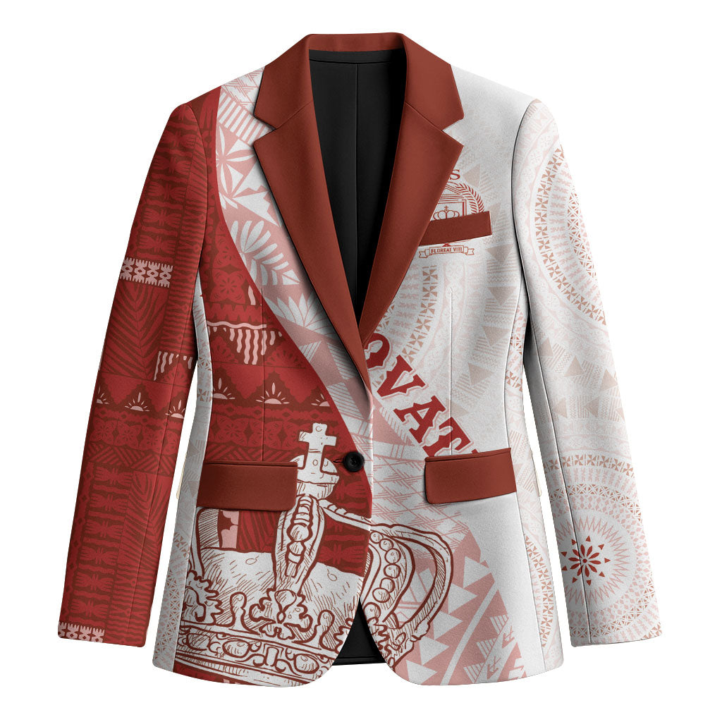 Queen Victoria School Fiji Vulinitu Tovata House Blazer Masi Tapa