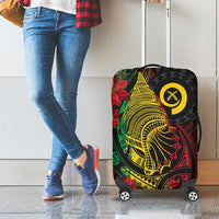 Vanuatu Meri Krismas Luggage Cover Conch Shell Tribal Art