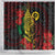 Vanuatu Meri Krismas Shower Curtain Conch Shell Tribal Art