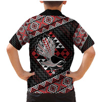 Taniko Aotearoa Family Matching Mermaid Dress and Hawaiian Shirt Poutama Mix Piwakawaka LT7 - Polynesian Pride