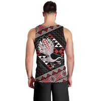 Taniko Aotearoa Men Tank Top Poutama Mix Piwakawaka