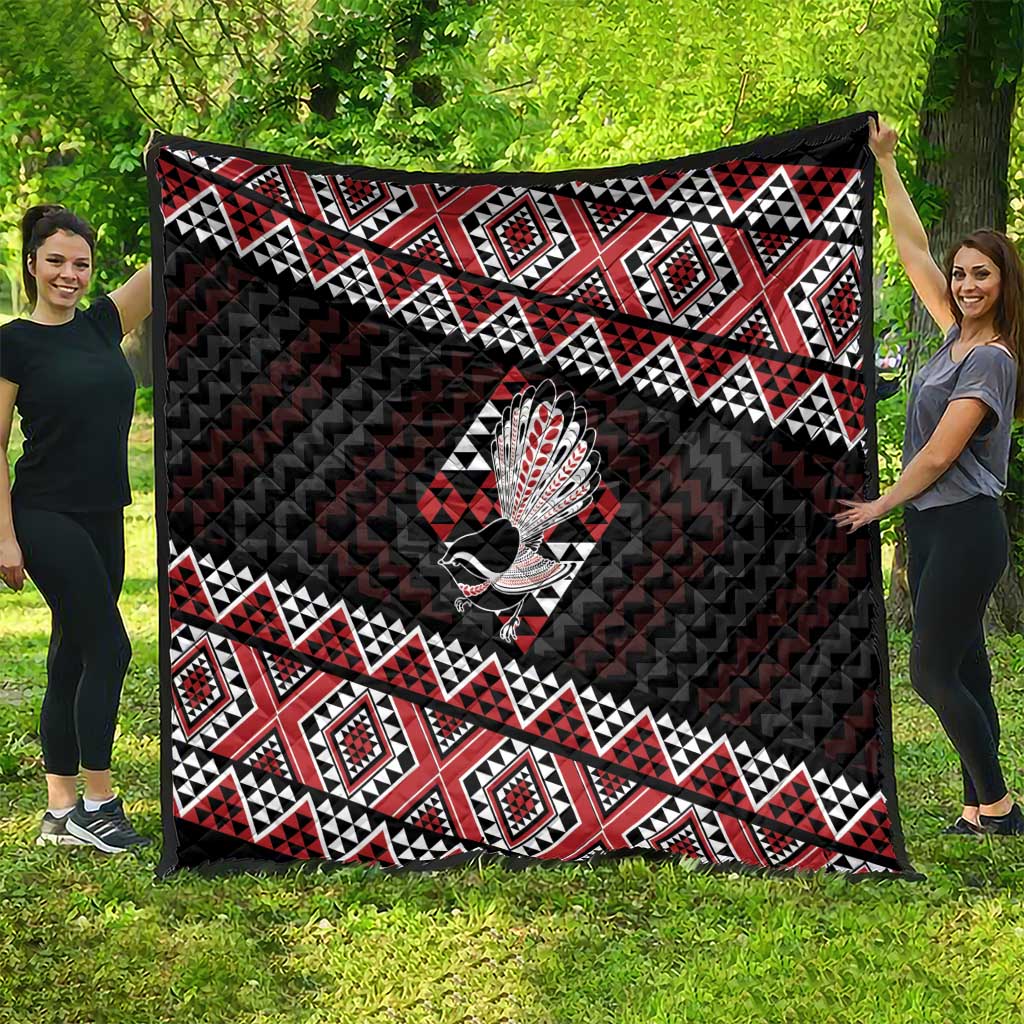 Taniko Aotearoa Quilt Poutama Mix Piwakawaka LT7 - Polynesian Pride