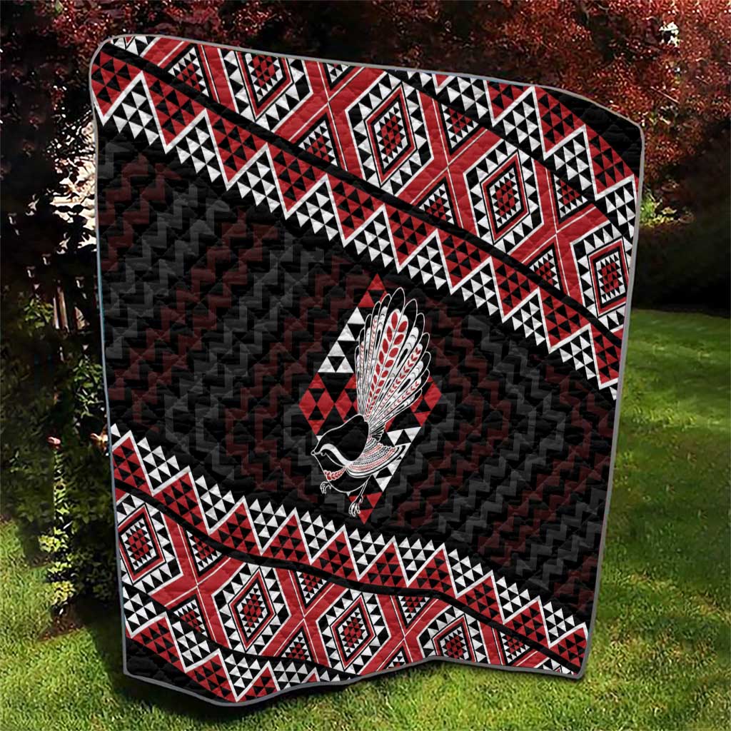 Taniko Aotearoa Quilt Poutama Mix Piwakawaka LT7 - Polynesian Pride