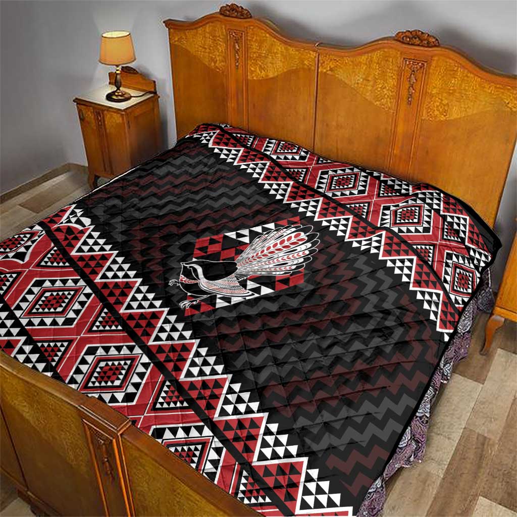 Taniko Aotearoa Quilt Poutama Mix Piwakawaka LT7 - Polynesian Pride