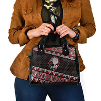 Taniko Aotearoa Shoulder Handbag Poutama Mix Piwakawaka