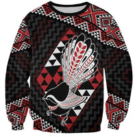 Taniko Aotearoa Sweatshirt Poutama Mix Piwakawaka