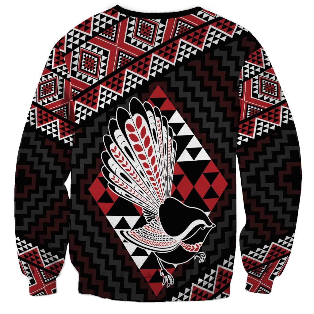 Taniko Aotearoa Sweatshirt Poutama Mix Piwakawaka