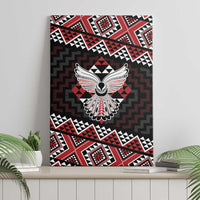 Taniko Aotearoa Canvas Wall Art Poutama Mix Piwakawaka - Ver02