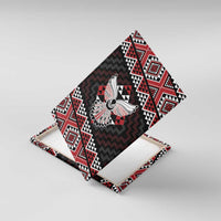 Taniko Aotearoa Canvas Wall Art Poutama Mix Piwakawaka - Ver02