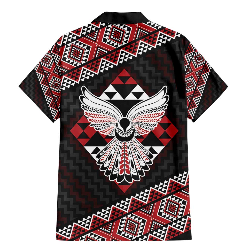 Taniko Aotearoa Family Matching Mermaid Dress and Hawaiian Shirt Poutama Mix Piwakawaka - Ver02 LT7 - Polynesian Pride