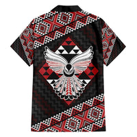 Taniko Aotearoa Family Matching Off Shoulder Maxi Dress and Hawaiian Shirt Poutama Mix Piwakawaka - Ver02 LT7 - Polynesian Pride
