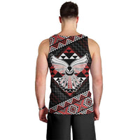 Taniko Aotearoa Men Tank Top Poutama Mix Piwakawaka - Ver02