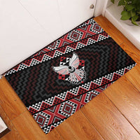 Taniko Aotearoa Rubber Doormat Poutama Mix Piwakawaka - Ver02