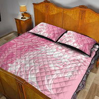 Polynesian Women's Day Quilt Bed Set Plumeria Passion - Pink LT7 - Polynesian Pride