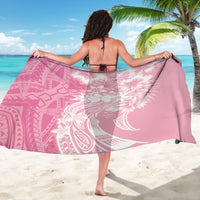 Polynesian Women's Day Sarong Plumeria Passion - Pink LT7 - Polynesian Pride