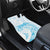 Polynesian Women's Day Car Mats Plumeria Passion - Turquoise LT7 - Polynesian Pride