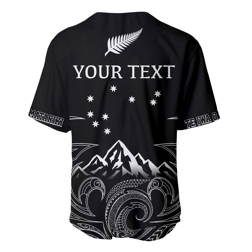 Personalised New Zealand Baseball Jersey Maori Te Iwa o Matariki LT7 - Polynesian Pride