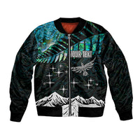 Personalised Maori New Year Bomber Jacket Matariki Mix Paua Shell LT7 Unisex Art - Polynesian Pride