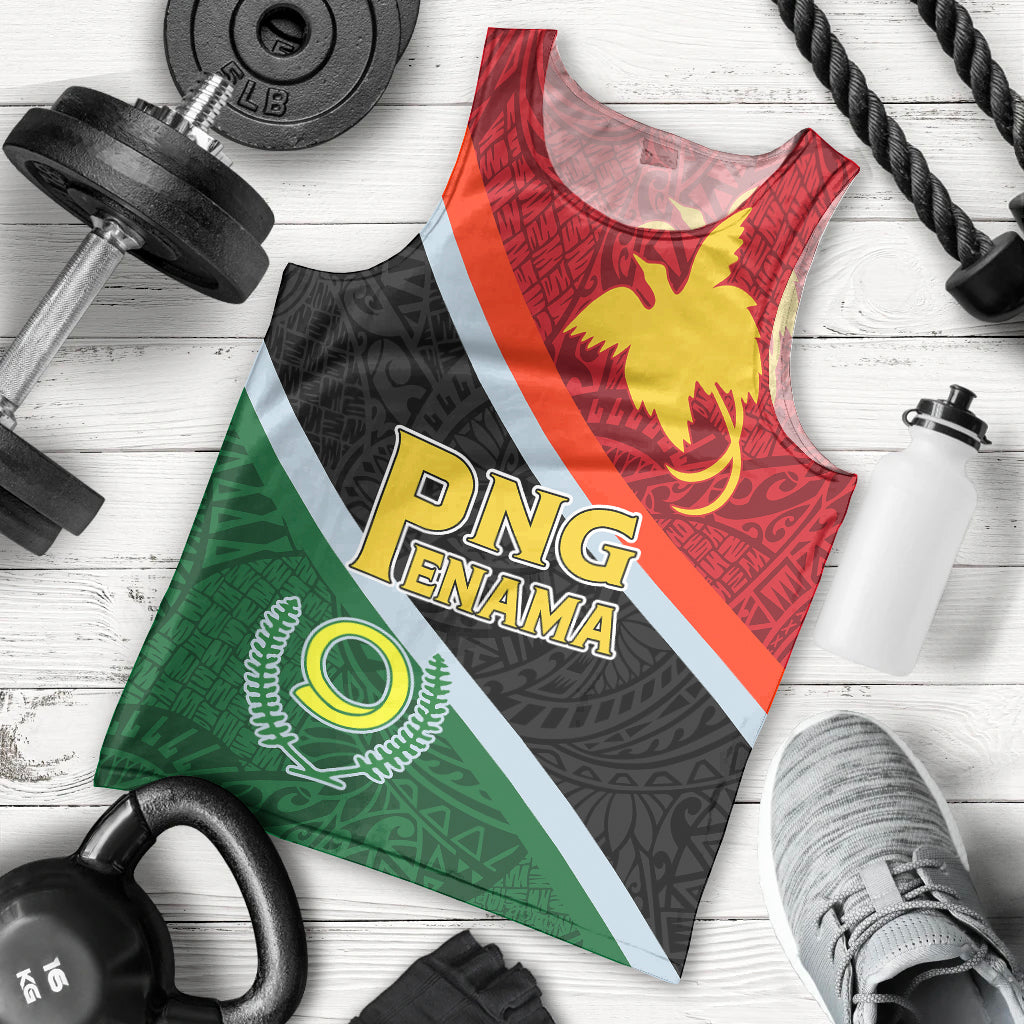 personalised-penama-and-papua-new-guinea-day-men-tank-top-emblem-mix-style