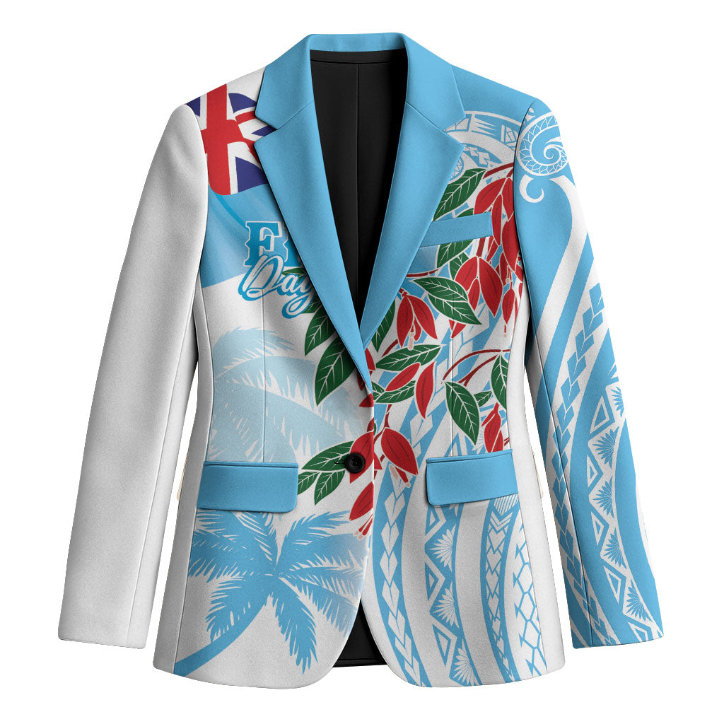 Bula Fiji Day Tagimaucia Palms Blazer Toso Mai Viti