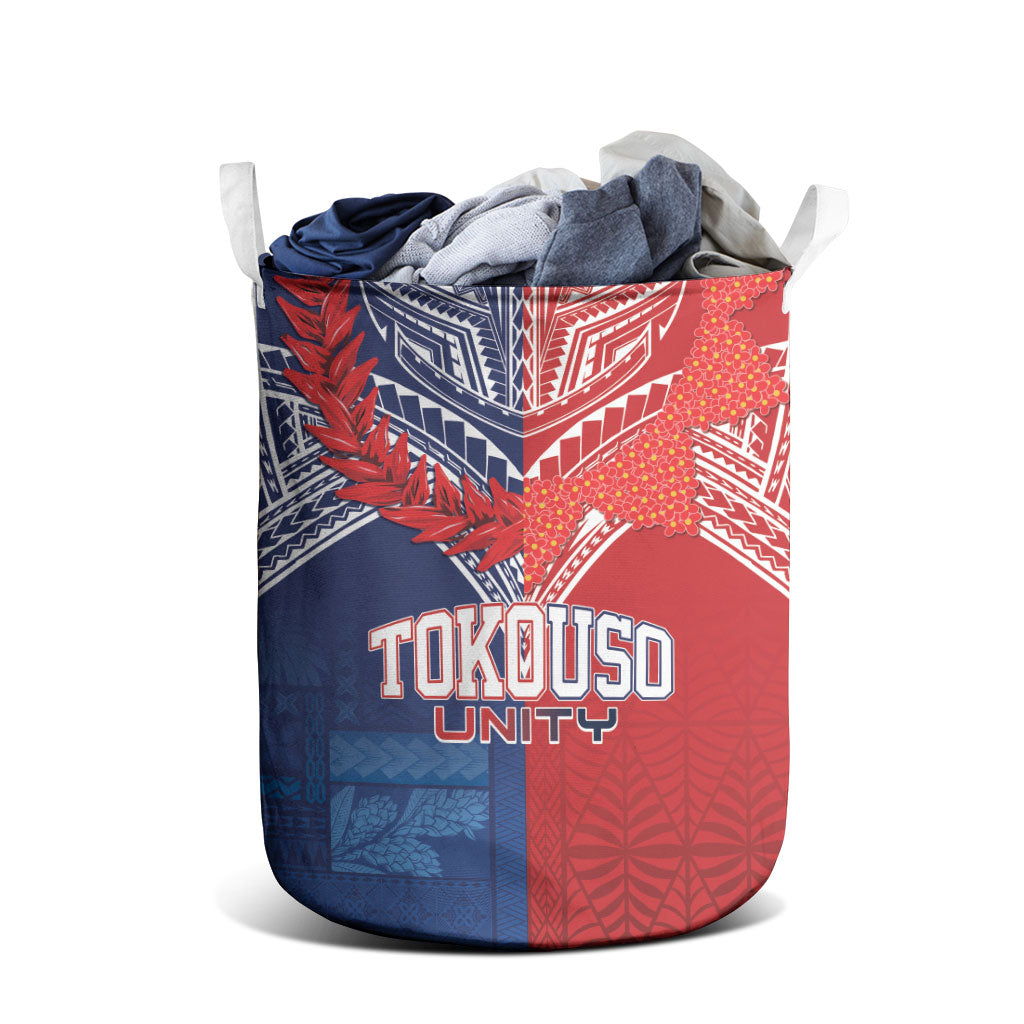 TokoUso Tonga Samoa Brothers Forever Laundry Basket Ulafala and Heilala Unity LT7 - Polynesian Pride