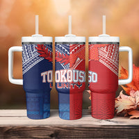 TokoUso Tonga Samoa Brothers Forever Tumbler With Handle Ulafala and Heilala Unity LT7 - Polynesian Pride
