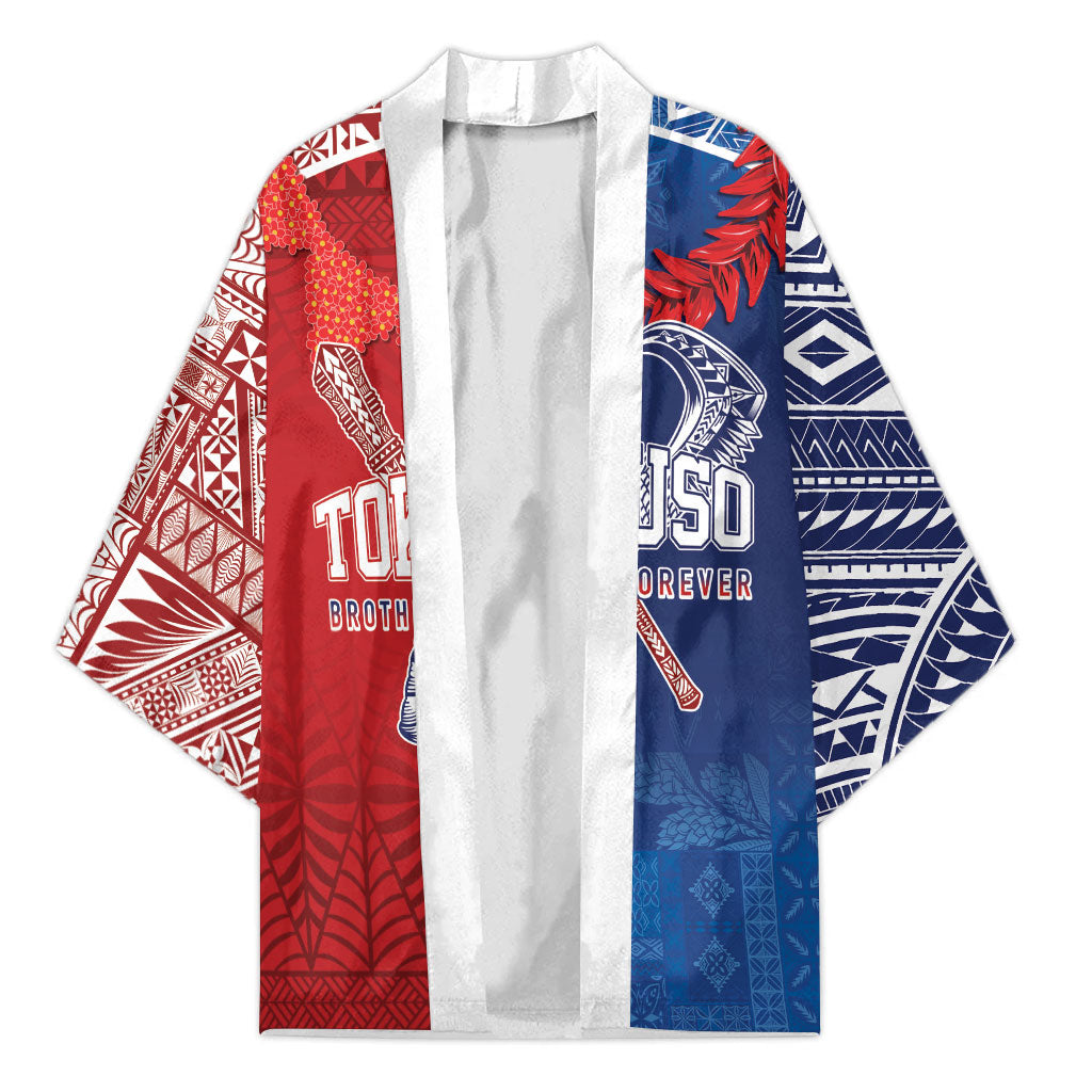 TokoUso Custom Tonga and Samoa Kimono Warriors War Clubs