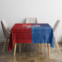 TokoUso Tonga and Samoa Tablecloth Warriors War Clubs LT7 - Polynesian Pride
