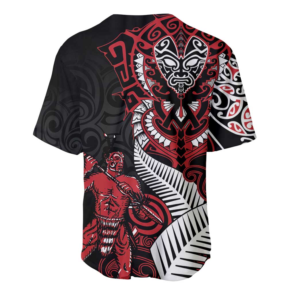 Aotearoa Toitu Te Tiriti Baseball Jersey Whakairo Wheku LT7 - Polynesian Pride