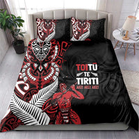 Aotearoa Toitu Te Tiriti Bedding Set Whakairo Wheku