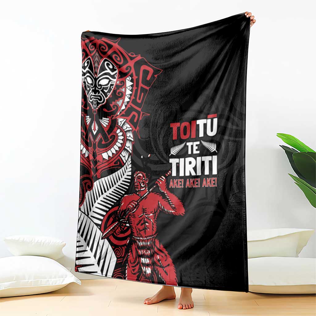 Aotearoa Toitu Te Tiriti Blanket Whakairo Wheku