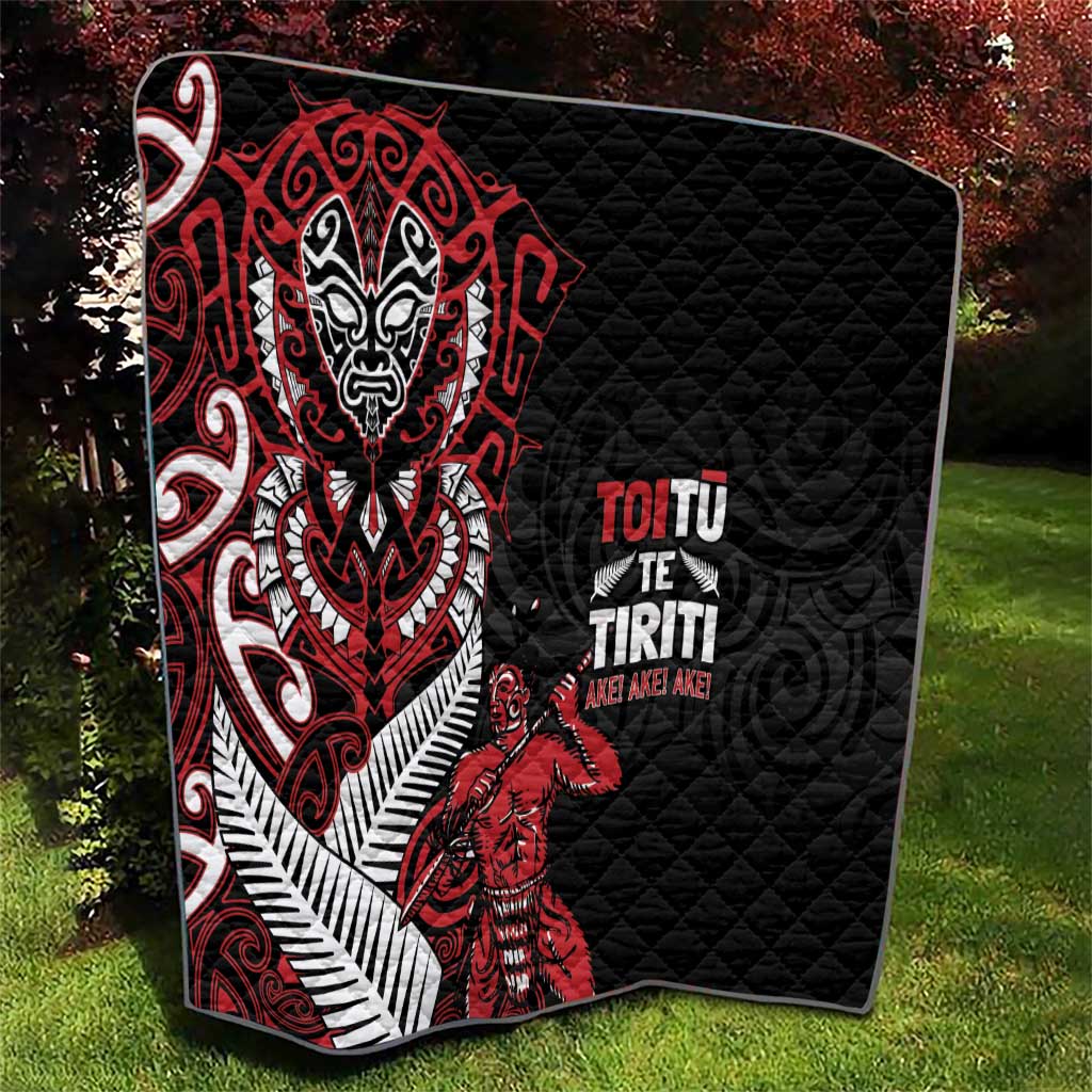 Aotearoa Toitu Te Tiriti Quilt Whakairo Wheku LT7 - Polynesian Pride