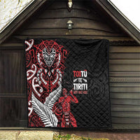 Aotearoa Toitu Te Tiriti Quilt Whakairo Wheku LT7 - Polynesian Pride