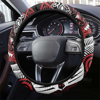 Aotearoa Toitu Te Tiriti Steering Wheel Cover Whakairo Wheku