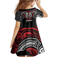 Aotearoa Maori Personalized Family Matching Off Shoulder Maxi Dress and Hawaiian Shirt Toitu Te Tiriti Ake! Ake! Ake! LT7 - Polynesian Pride