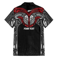 Aotearoa Maori Personalized Family Matching Off Shoulder Maxi Dress and Hawaiian Shirt Toitu Te Tiriti Ake! Ake! Ake! LT7 - Polynesian Pride