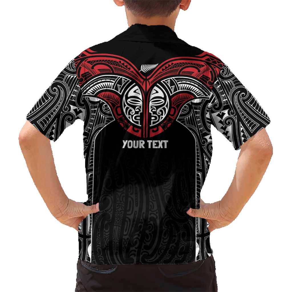 Aotearoa Maori Personalized Family Matching Short Sleeve Bodycon Dress and Hawaiian Shirt Toitu Te Tiriti Ake! Ake! Ake!