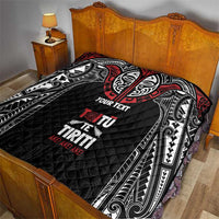 Aotearoa Maori Personalized Quilt Toitu Te Tiriti Ake! Ake! Ake! LT7 - Polynesian Pride