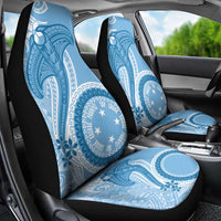 Micronesia FSM Car Seat Cover Shark and Manta Classic Style LT7 - Polynesian Pride
