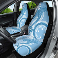 Micronesia FSM Car Seat Cover Shark and Manta Classic Style LT7 - Polynesian Pride