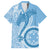 Micronesia FSM Family Matching Tank Maxi Dress and Hawaiian Shirt Shark and Manta Classic Style